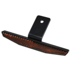 Rückstrahler SHIN YO eckig 125x18mm rot, mit Halterung E-Hom
