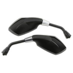 Rückspiegel SHIN YO RAVENNA schwarz, M10-RG, E-Hom