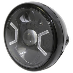 Scheinwerfer LED HIGHSIDER RENO TYP 2 190mm, schwarz E-Hom