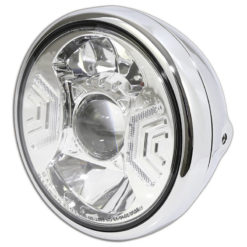 Scheinwerfer LED HIGHSIDER RENO TYP 2 190mm, chrom E-Hom
