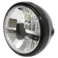Scheinwerfer LED HIGHSIDER RENO TYP 3 190mm, schwarz E-Hom
