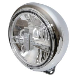Scheinwerfer LED HIGHSIDER HD-STYLE TYP 3 190mm, chrom E-Hom
