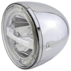 Scheinwerfer LED HIGHSIDER CIRCLE (S) 146.5mm, chrom E-Hom