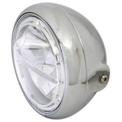 Scheinwerfer LED HIGHSIDER VOYAGE (S) 205mm, chrom E-Hom