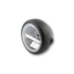 Scheinwerfer LED HIGHSIDER PECOS TYP 6 (S)165mm,schwarz m. E-Hom