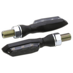 Blinker LED HIGHSIDER SONIC X-1 schwarz/getöntes E-Hom