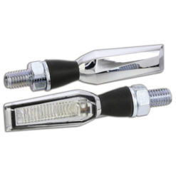 Blinker LED HIGHSIDER FALCON chrom/transparent E-Hom