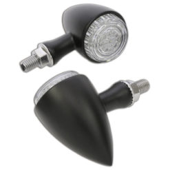Blinker LED HIGHSIDER COLORADO schwarz/transparent E-Hom