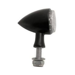 Blinker LED HIGHSIDER COLORADO schwarz/transp. Rücklicht E-Hom