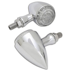 Blinker LED HIGHSIDER COLORADO chrom/transparent E-Hom