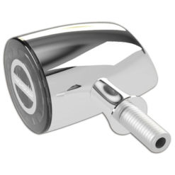 Blinker LED HIGHSIDER ROCKET CLASSIC chrom/getön.Pos.Licht E-Hom