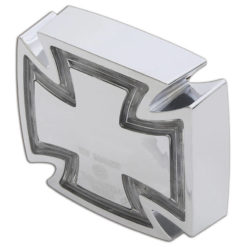 Rücklicht LED HIGHSIDER GOTHIC chrom/transparent E-Hom