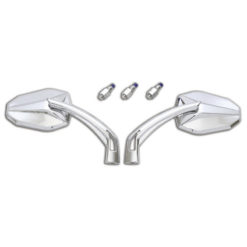 Rückspiegel HIGHSIDER VICTORY Paar, chrom E-Hom