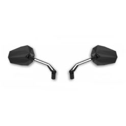 Rückspiegel HIGHSIDER STEALTH-X3 LED Paar, schwarz E-Hom
