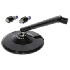 Rückspiegel HIGHSIDER MONTANA M10x1.25 li.+re. schwarz E-Hom