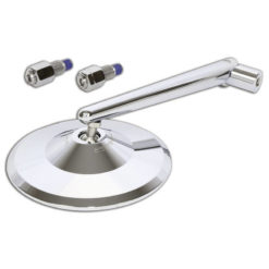 Rückspiegel HIGHSIDER MONTANA M10x1.25 li.+re. chrom E-Hom