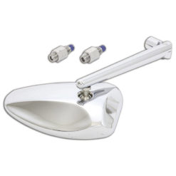 Rückspiegel HIGHSIDER FERRARA 2 M10x1.25 li.+re. chrom E-Hom