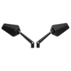 Verkleidungsspiegel HIGHSIDER PRATO Paar, schwarz E-Hom