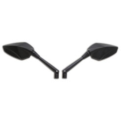 Verkleidungsspiegel HIGHSIDER SEMPIONE Paar, schwarz matt E-Hom