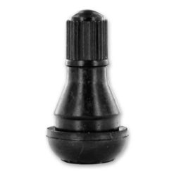 Ventil gerade/schwarz für Tubelessfelge 11.3mm (TR412)