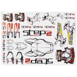 Aufkleberset Step 2 Race 32x24cm