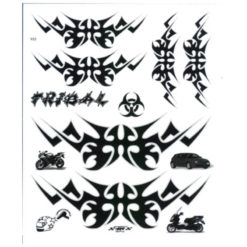 Aufkleber Tribal horizontal (20x24cm) NETTOPREIS