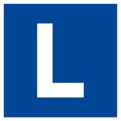 Kleber L (zum Aufkleben) 12x12cm