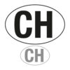 CH-Aufkleber 180x120mm (offizielle Grösse)