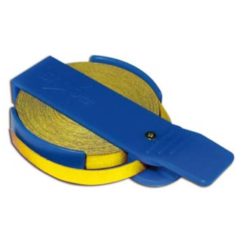 Felgenband 6mm/6m mit Lehre gelb metallic