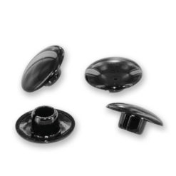 Abdeckung für M8-Inbusschraube, schwarz (4 Stück)