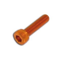 Inbusschraube M8x50mm Alu orange (6 Stück)