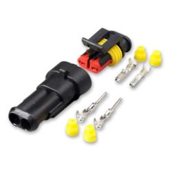 Stecker Superseal AMP 2 Polig wasserdicht