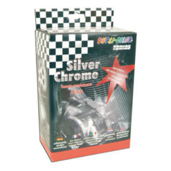 Silver chrom Set mit Staubbindetuch NETTOPREIS