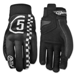 Handschuhe Racer Polymesh/Leder, schwarz, Gr. XXL