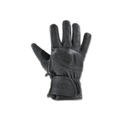 Handschuhe Pro Race Leder schwarz (Grösse XXL)