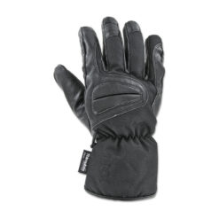Handschuhe Cordura Winter Leder/textil schwarz (Grösse M)
