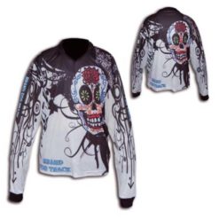 Raceshirt weiss/schwarz (Grösse L)  NETTOPREIS