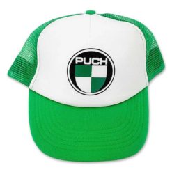 Cap Trucker Puch weiss/grün All Sizes
