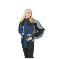 Jacke grau/blau/schwarz Grösse S NETTOPREIS