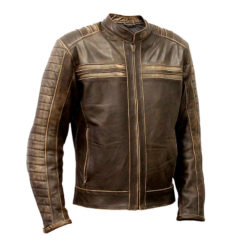 Jacke Motorrad ARCHIVE CLASSIC Büffel-Leder, Herren XL