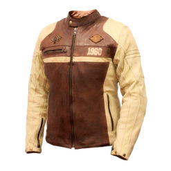 Jacke Motorrad ARCHIVE RACER Rinds-Leder, Herren XXL