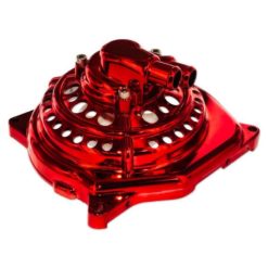 Wasserpumpendeckel Minarelli Aluminium rot eloxiert