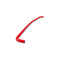 Kühlwasserschlauch Ø 20x26mm, 1x45/1x90°, 1m rot