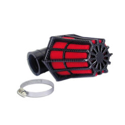 Luftfilter TNT (Ø 28-35mm) mm carbon-rot 90°