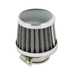 Luftfilter konisch chrom 28mm mit Bride
