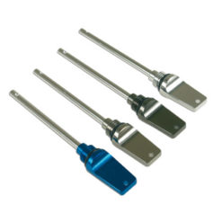 Oelschraube SSP Getriebe Piaggio 50cc blau chrom NETTOPREIS