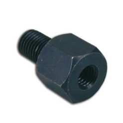 Adapter innen M10 Linksgewinde/aussen M10 Rechtsgewinde schwarz