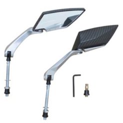 Rückspiegel X-Run2 carbon/alu CE (Paar)