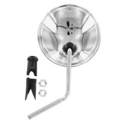 Rückspiegel Chrom für Lenkermontage 18mm