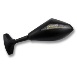 Rückspiegel-Set LED-Blinker Verkl.-Montage schwarz CE